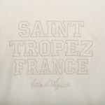 Sudadera cuello redondo beige NYC