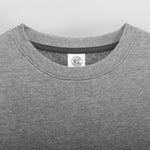 Sudadera cuello redondo gris NYC