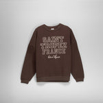 Sudadera marron unisex moda urbana NYC