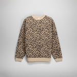Sudadera estampado leopardo multicolor NYC