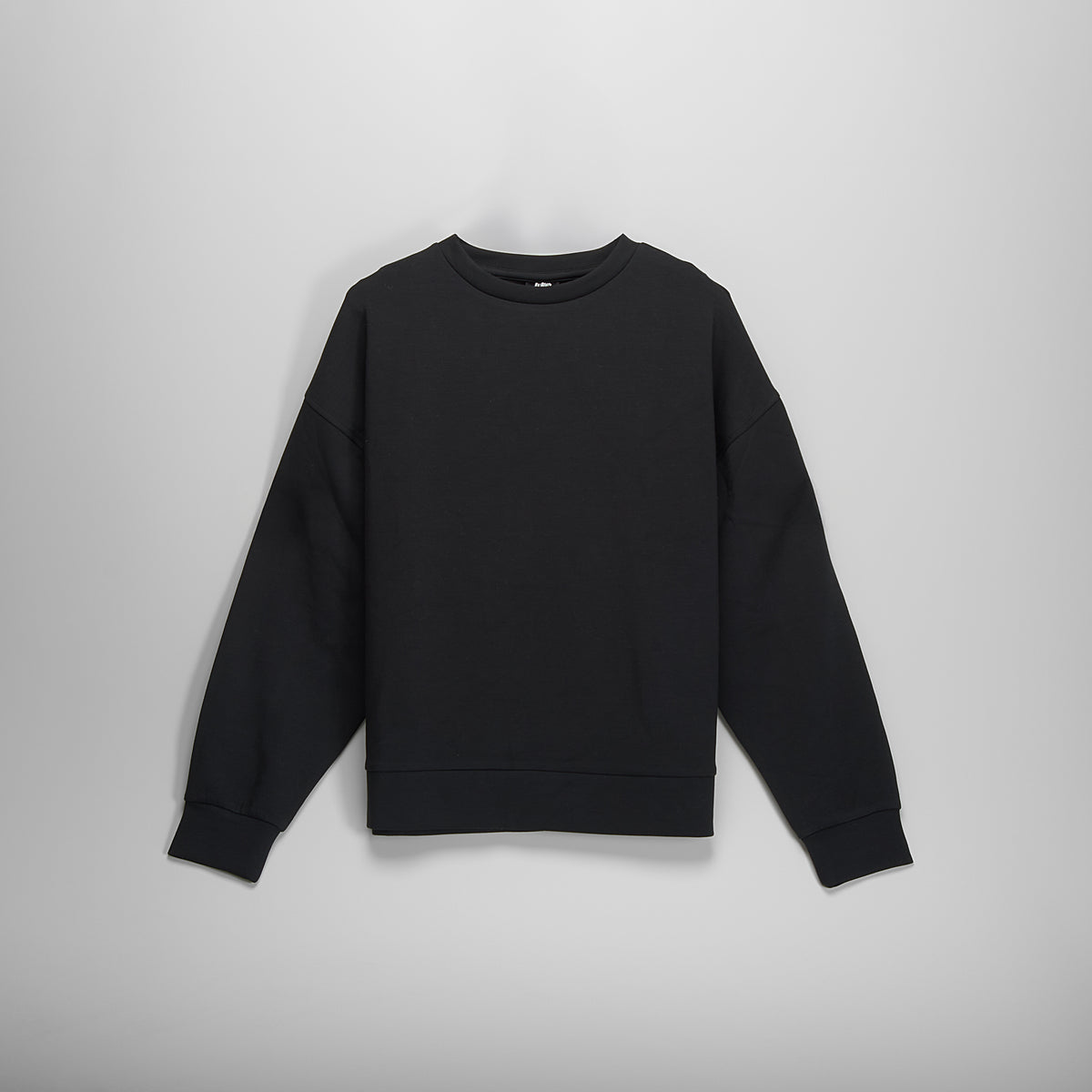 Sudadera manga larga color negro UTWO
