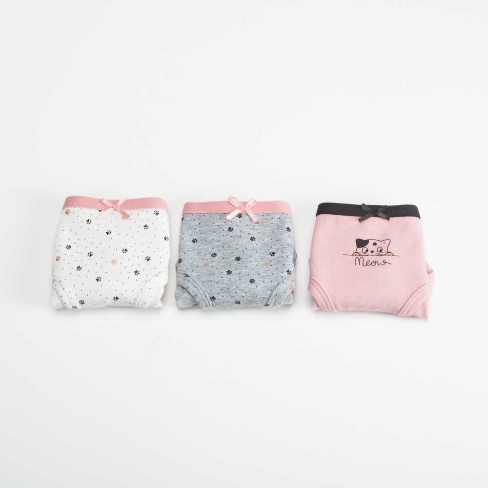 Pack x3 braguitas gatito MKL - Color: MULTICOLOR