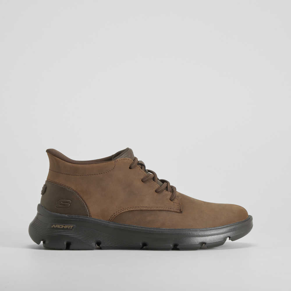 Botín Slip Ins Garza marrón SKECHERS - Talla: 45