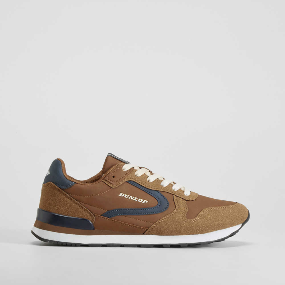 Deportiva retro camel DUNLOP - Talla: 45