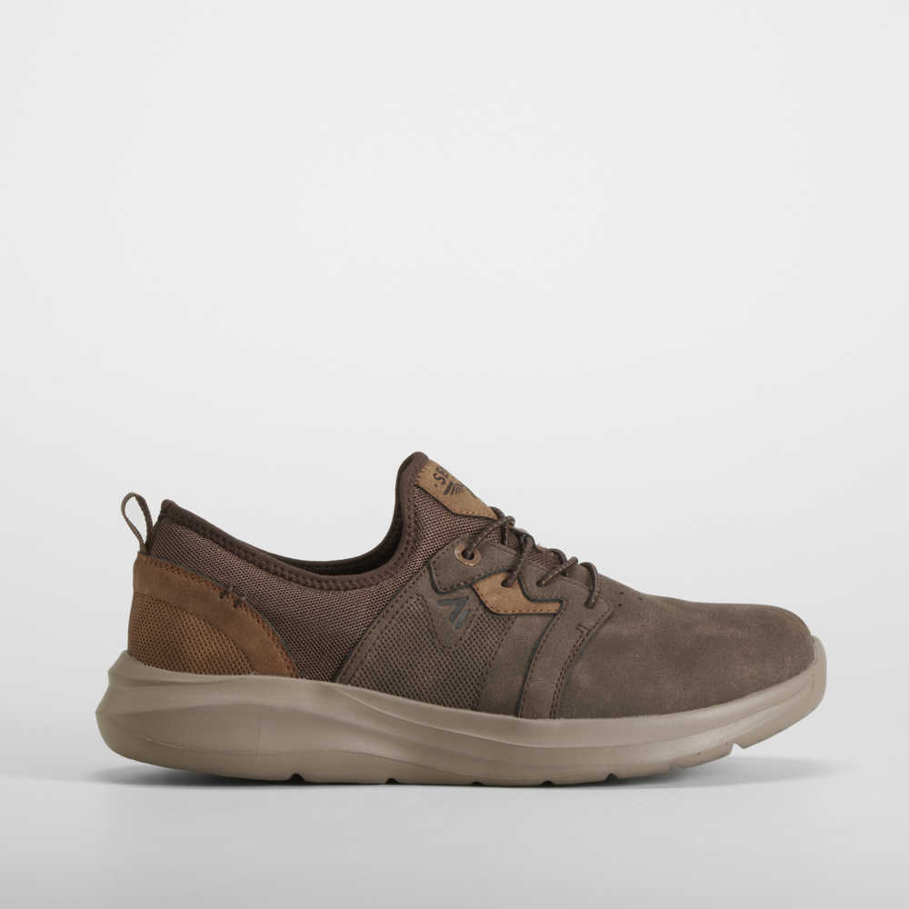 Deportiva casual bungees marrón SENDA ROAD - Talla: 45