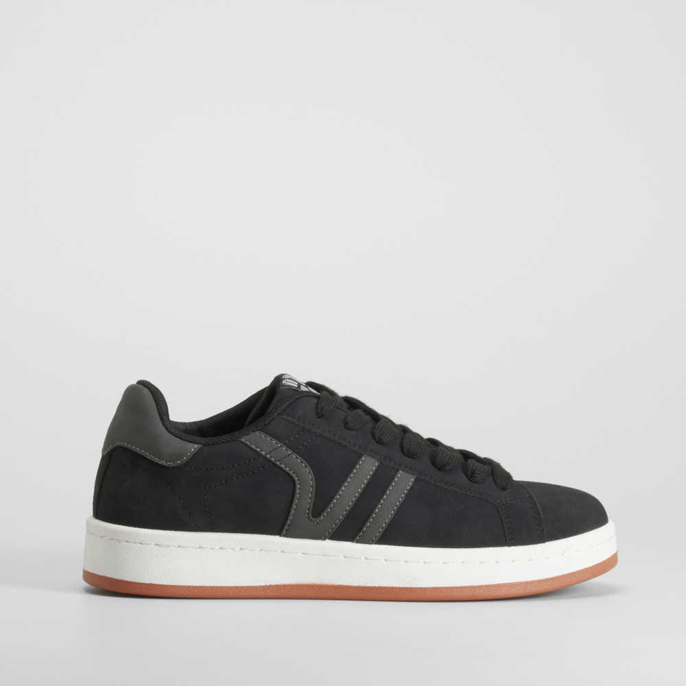 Deportiva skate retro negra NYC - Talla: 45