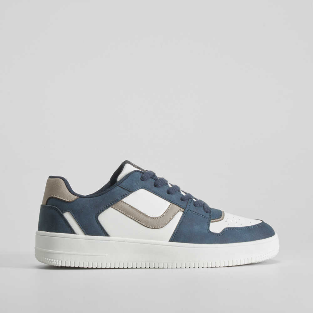 Deportiva casual básica blanca NYC - Talla: 45