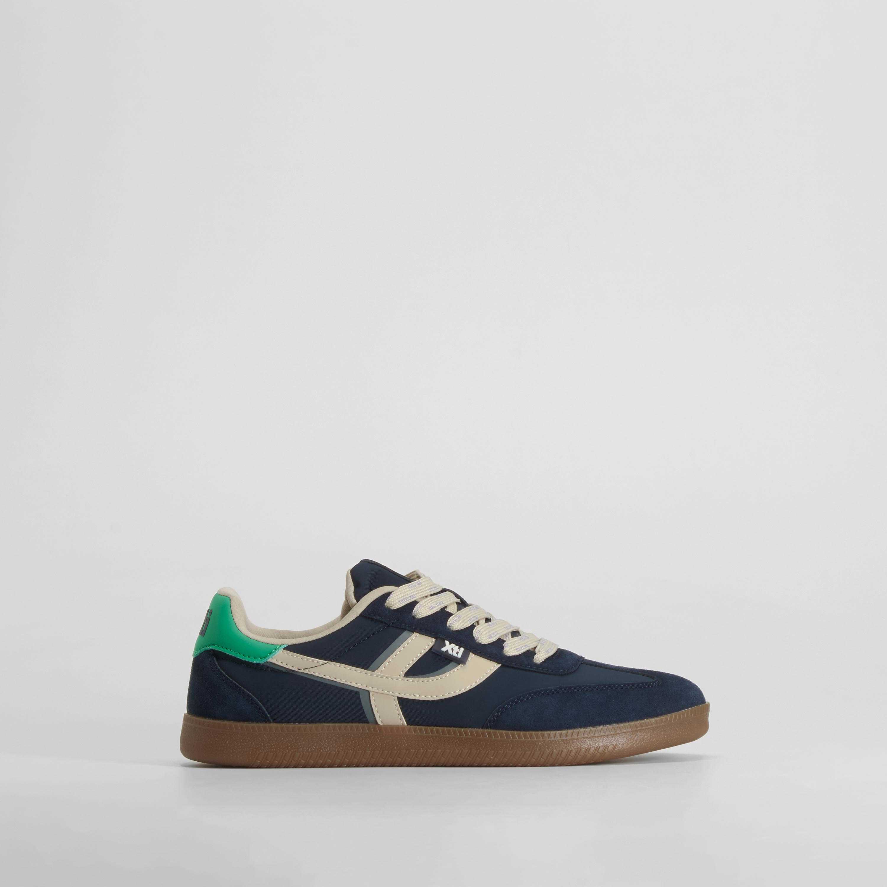 Zapatilla casual suela caramelo azul XTI - Talla: 41