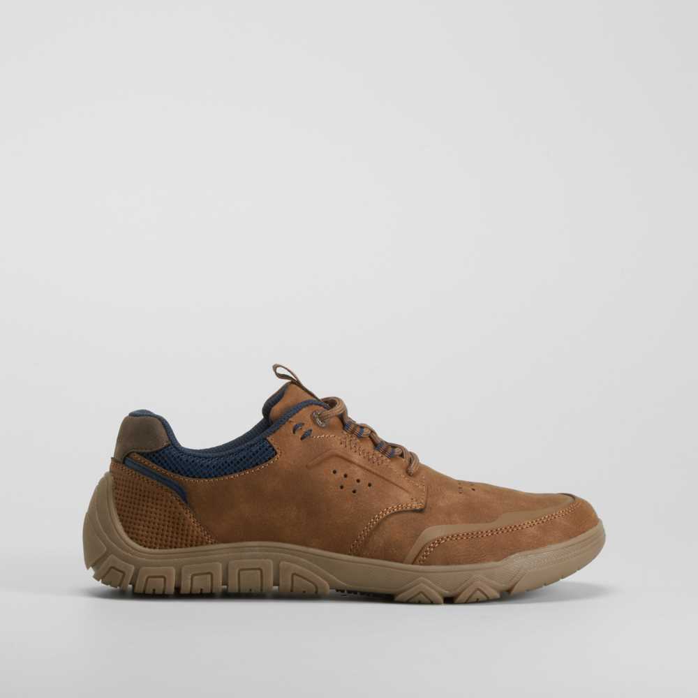Deportiva casual barefoot camel COMFEET - Talla: 45