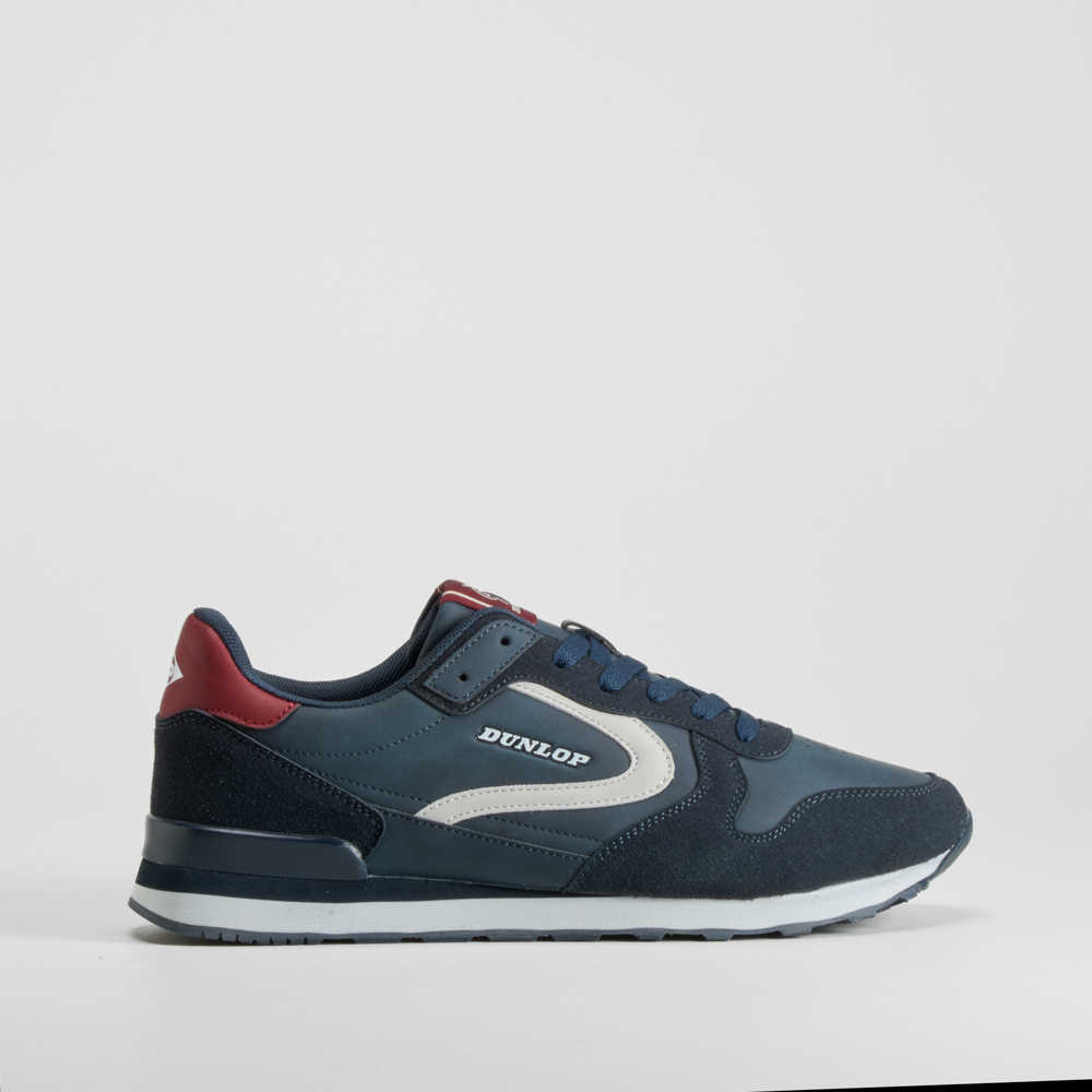 Deportiva retro casual azul marino DUNLOP - Talla: 45