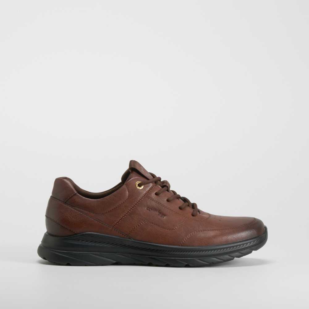 Deportivo casual piel marrón COMFEET - Talla: 45