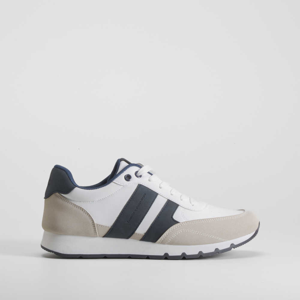 Deportiva casual retrojogging blanca NYC - Talla: 46