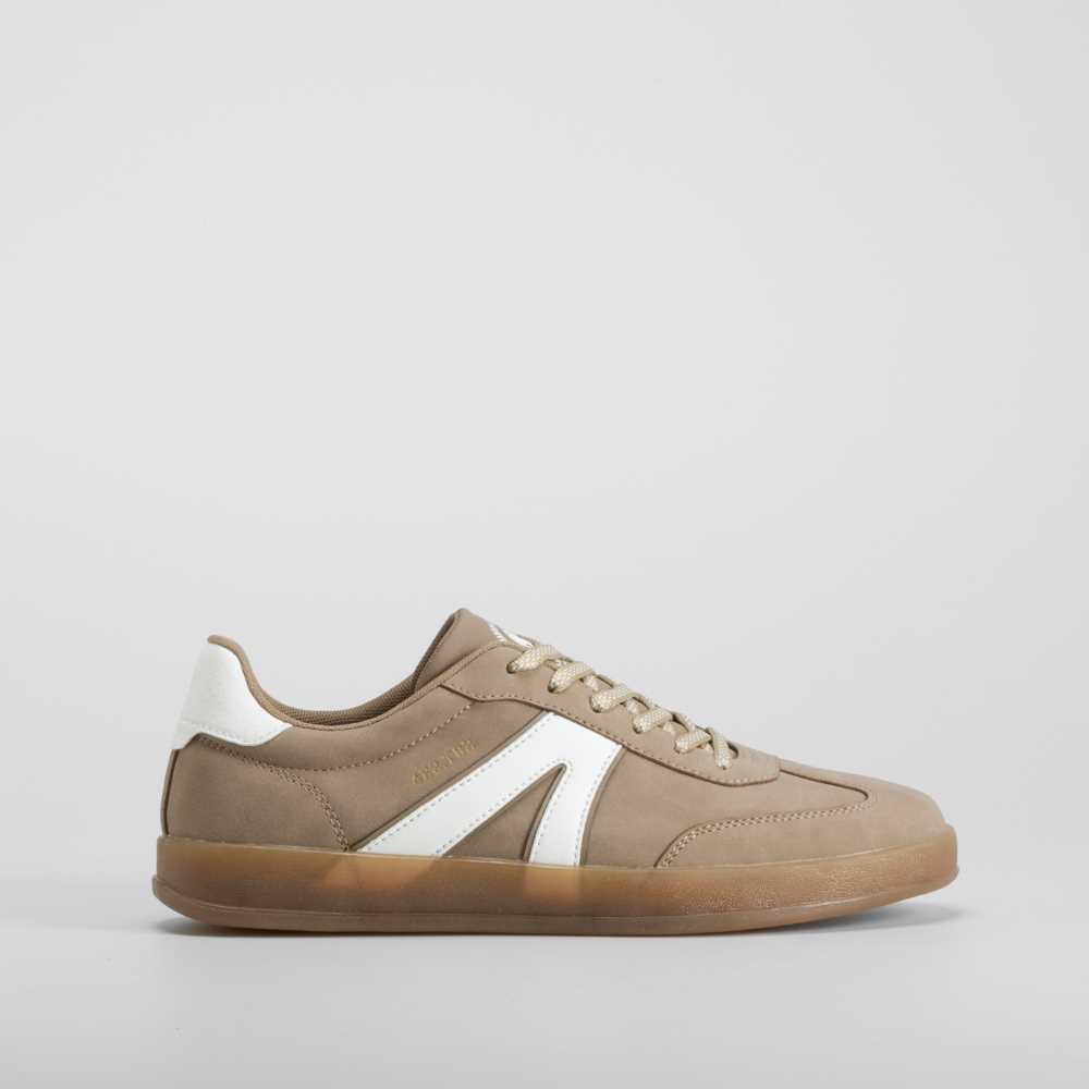 Deportiva urbana beige NYC - Talla: 45