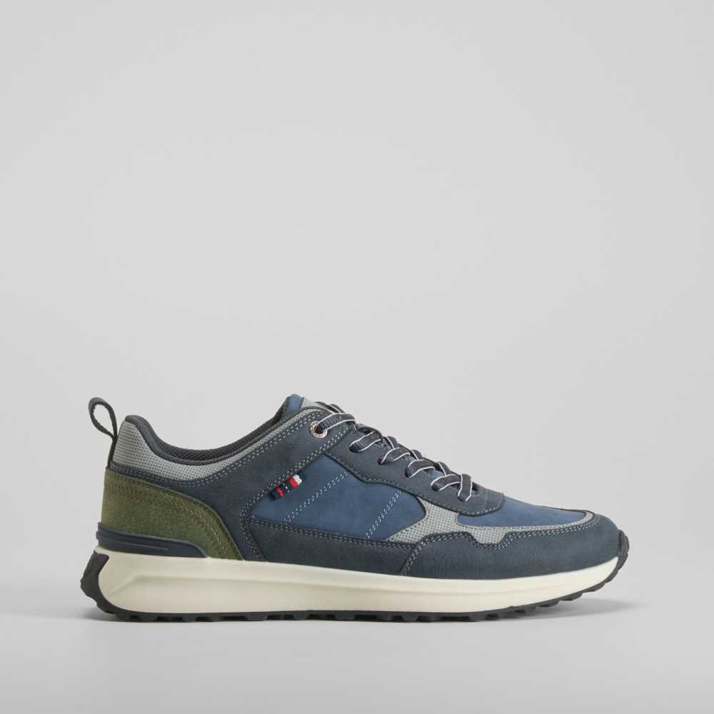 Deportiva retro runner azul SENDA ROAD - Talla: 46