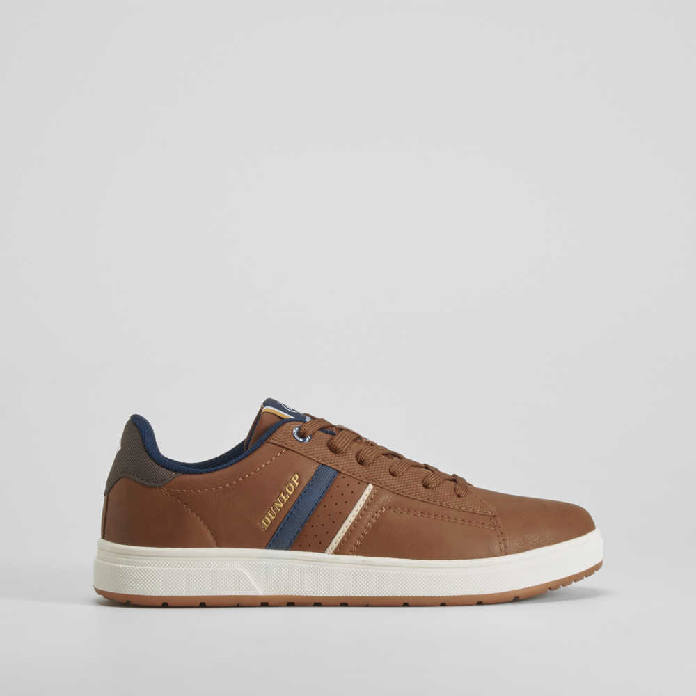 Deportiva casual marrón DUNLOP - Talla: 45