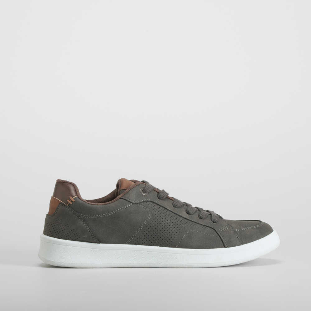 Deportiva casual gris NYC - Talla: 45