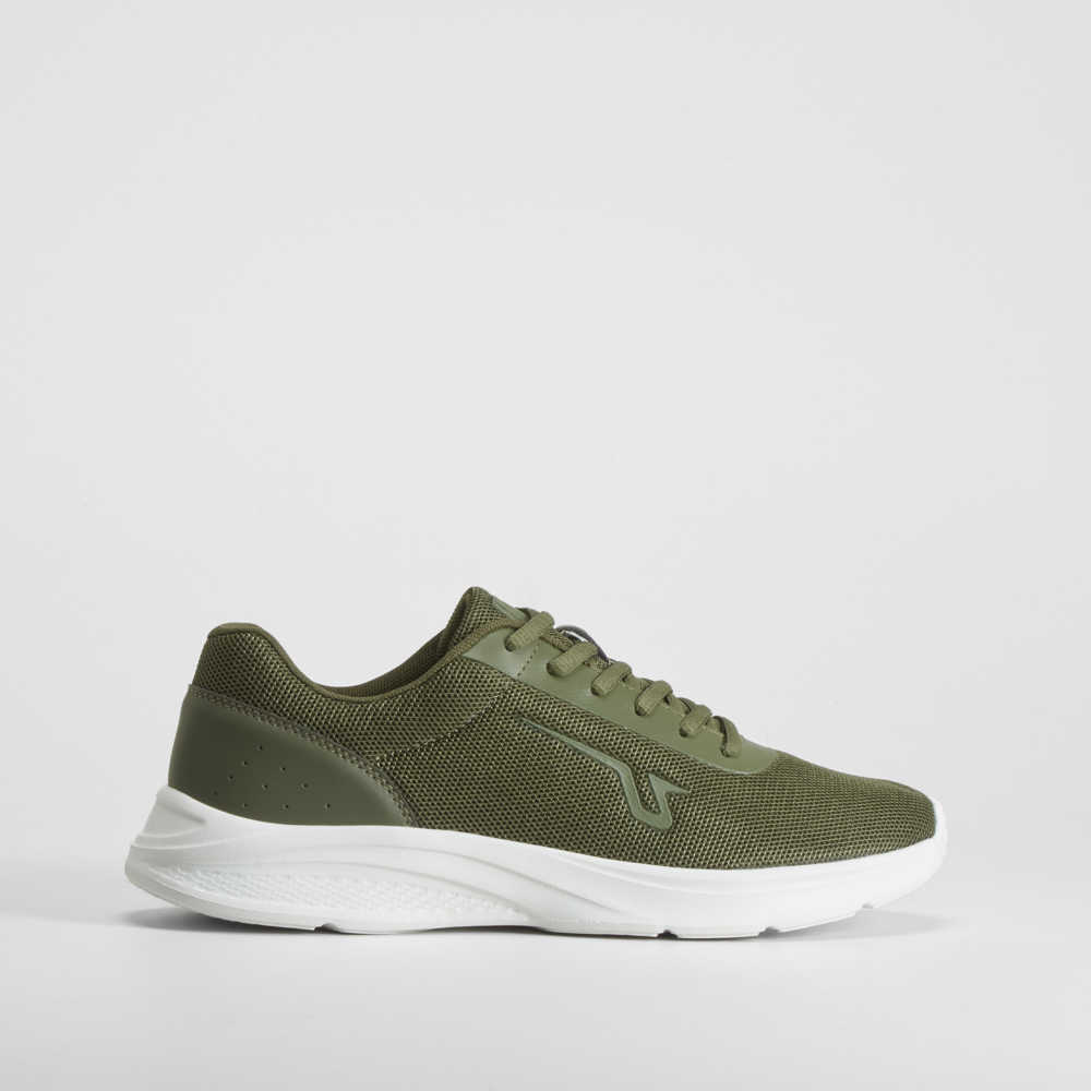 Zapatilla verde suela blanca cordones UTWO - Talla: 44