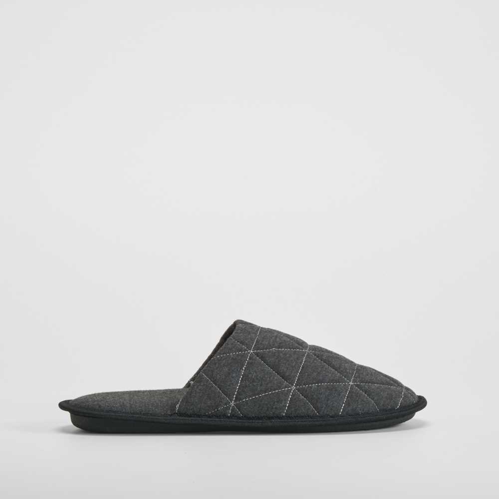 Zapatilla casa acolchada negro antracita OLYNE - Talla: 44