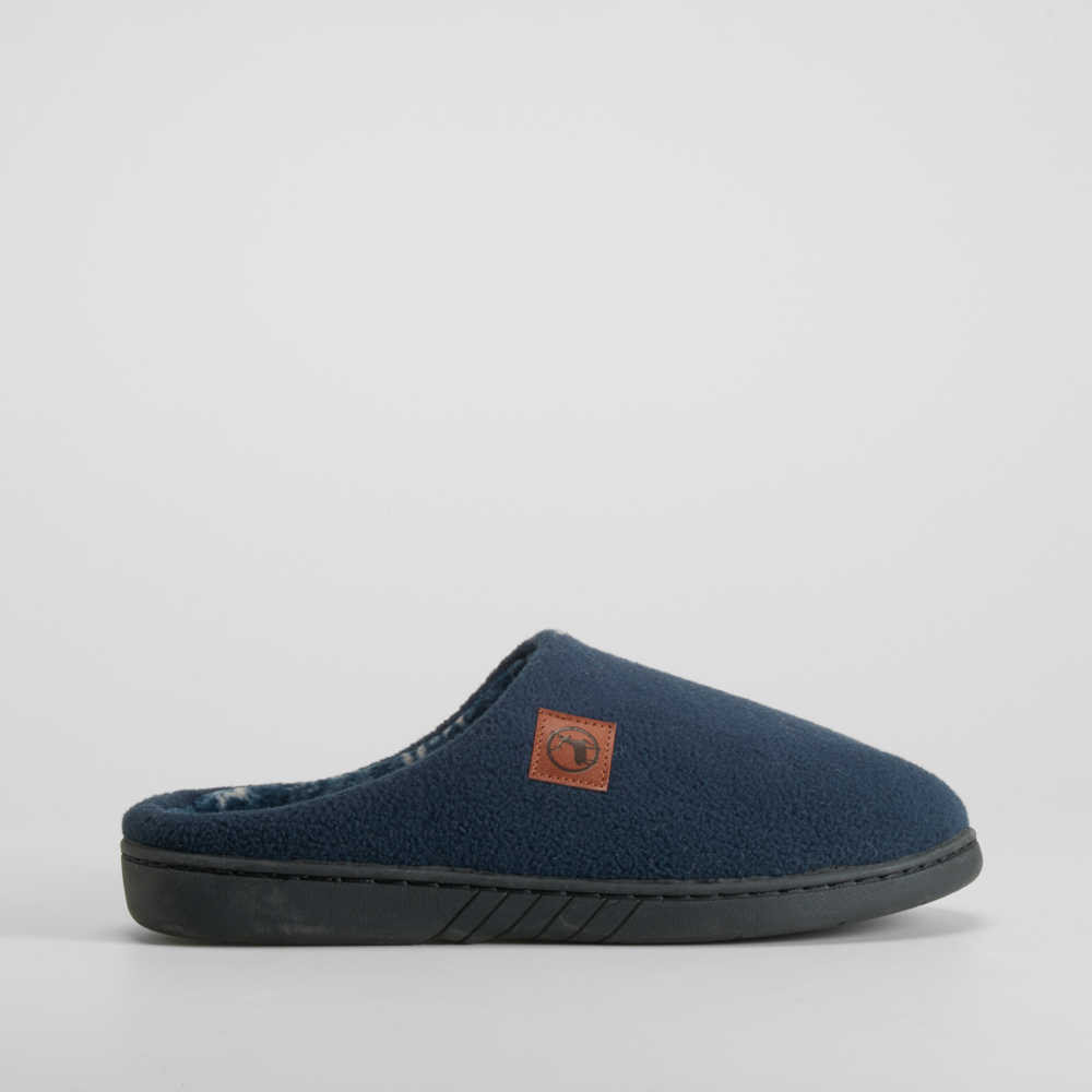 Zapatilla casa polar azul marino OLYNE - Talla: 45