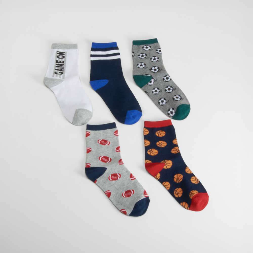 Pack 3 calcetines pelotas multicolor MERKAL - Color: MULTICOLOR
