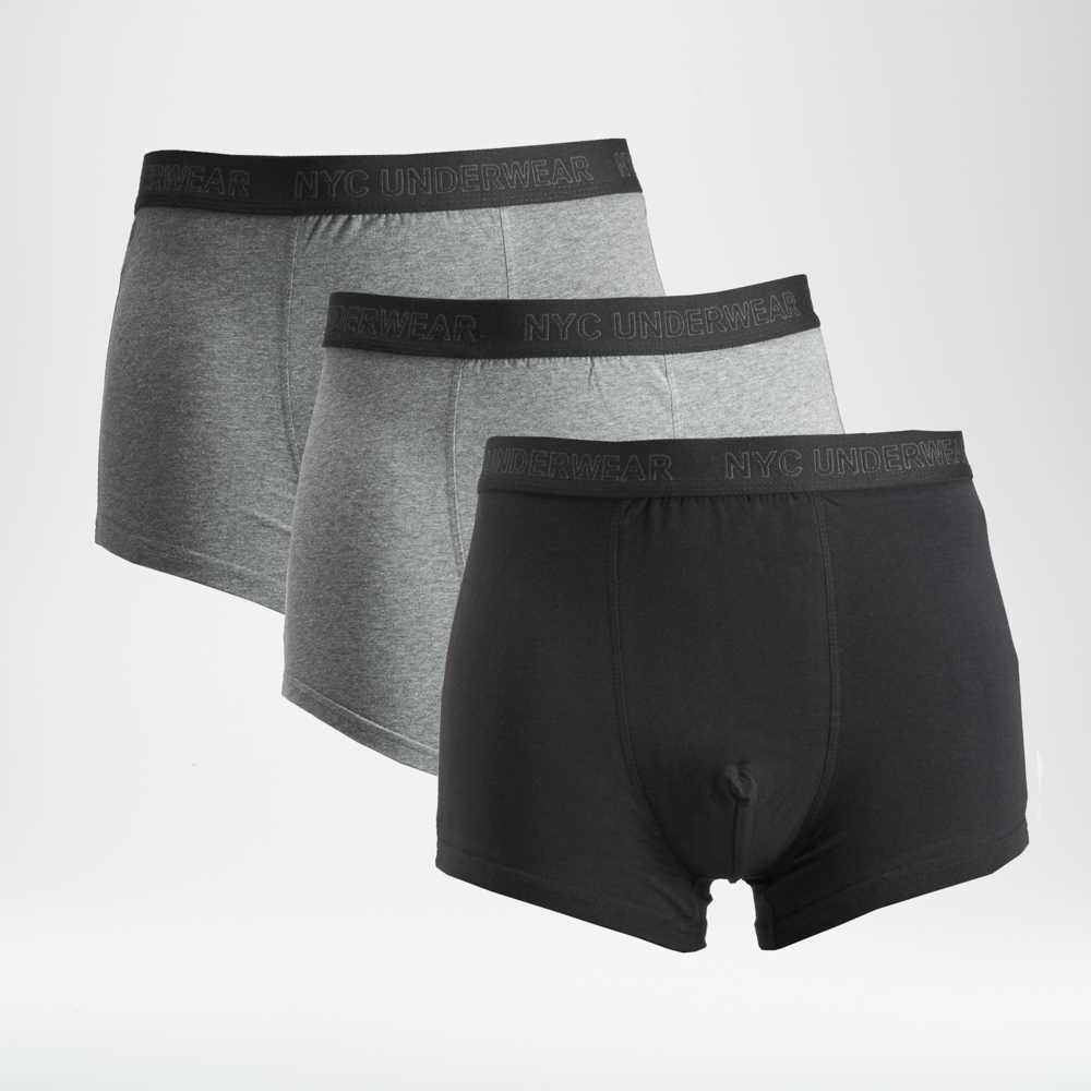 Pack x3 bóxers multi gris caballero MKL - Color: MULTI GRIS