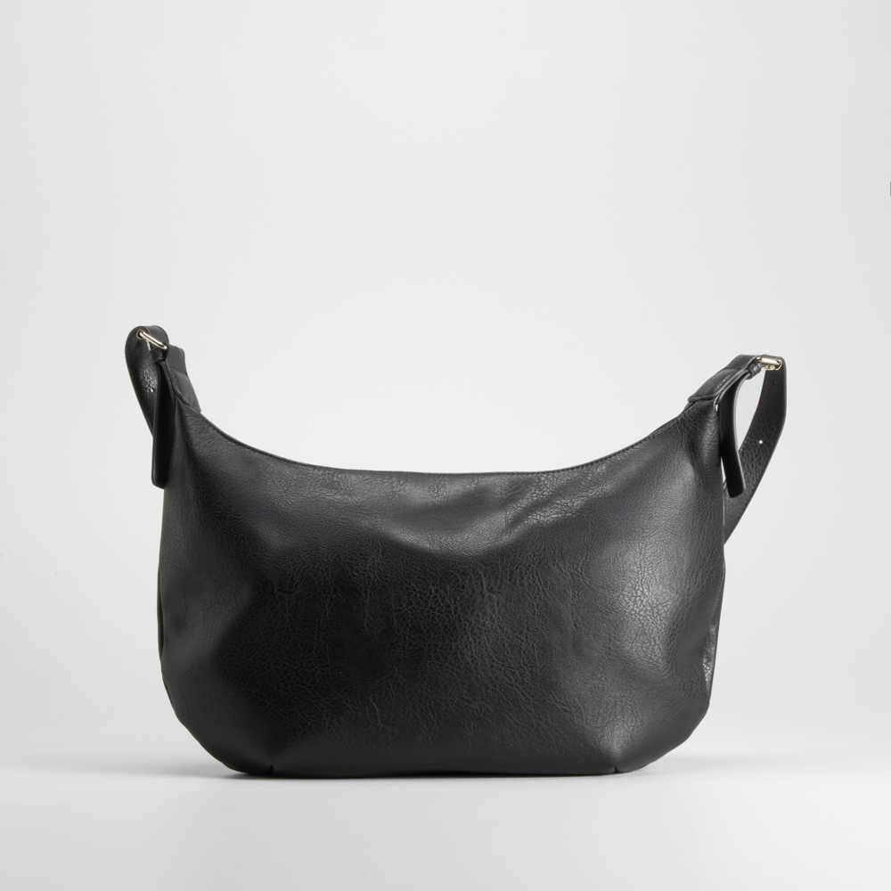 Bolso hombro gondola bombeado negro NYC - Color: NEGRO