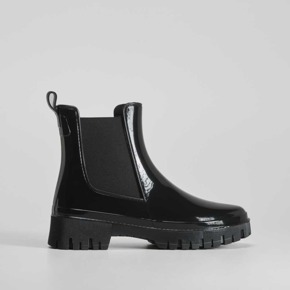 Botín chelsea negro de agua PICCOLA PIU - Talla: 41