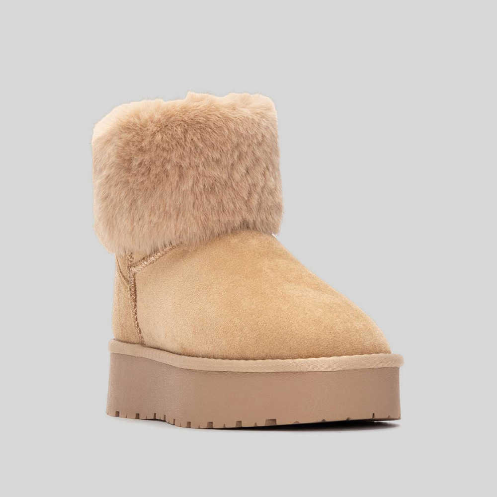 Bota australiana pelo beige XTI - Talla: 41