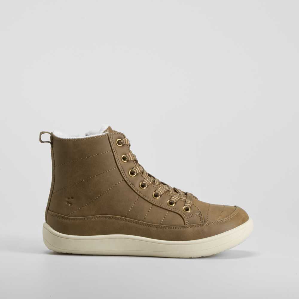 Botín pelo barefoot marrón COMFEET - Talla: 42