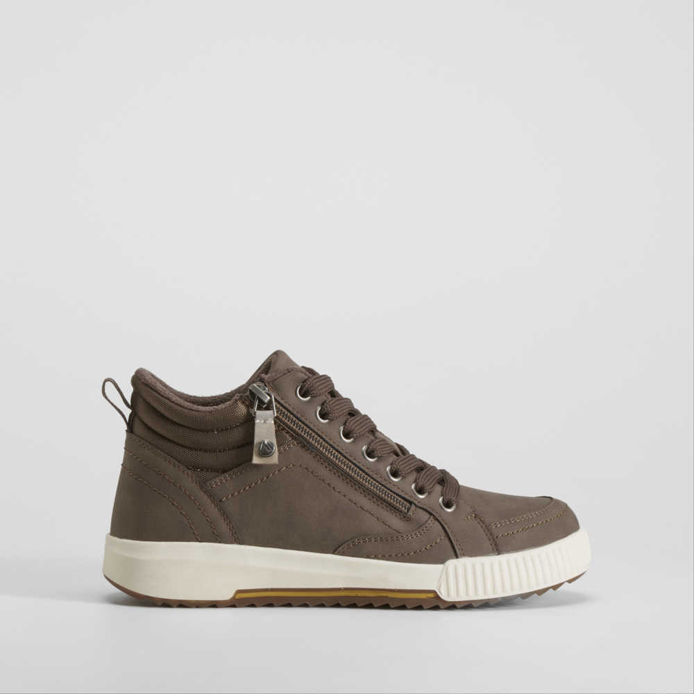 Botín plano cordones marrón SENDA ROAD - Talla: 41