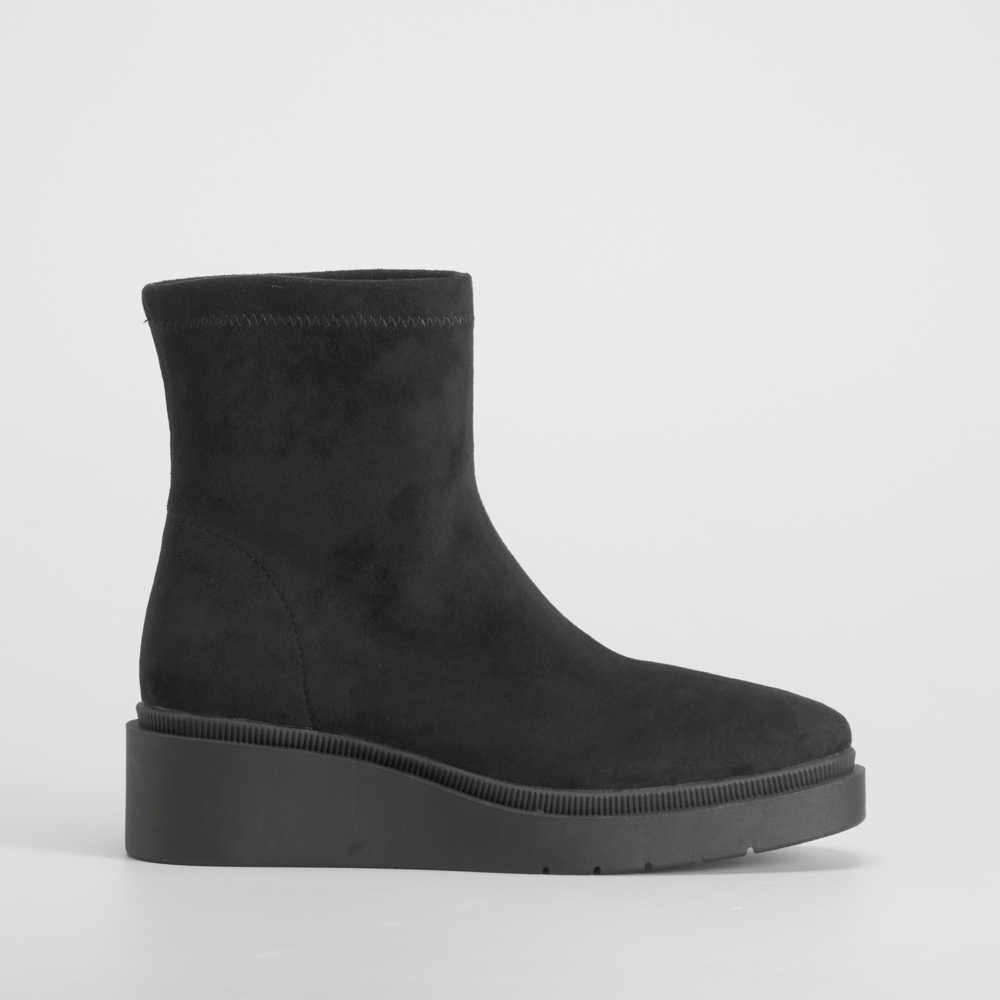 Botín cuña elástico negro PICCOLA PIU - Talla: 41