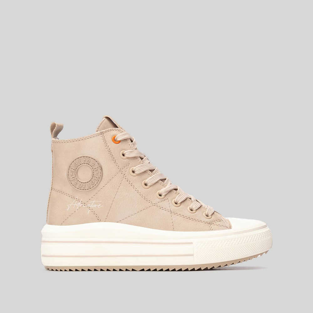 Deportiva alta beige REFRESH - Talla: 41