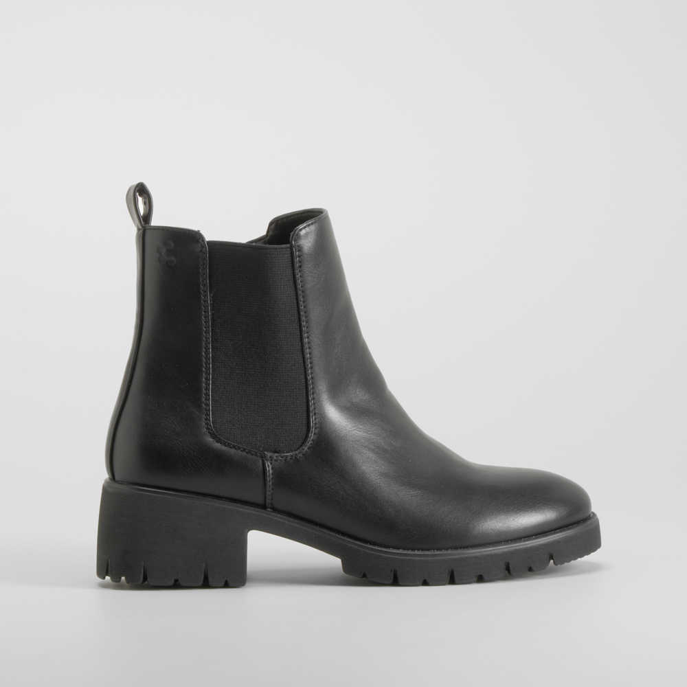 Botín tacón chelsea Shock Absorber negro COMFEET - Talla: 41