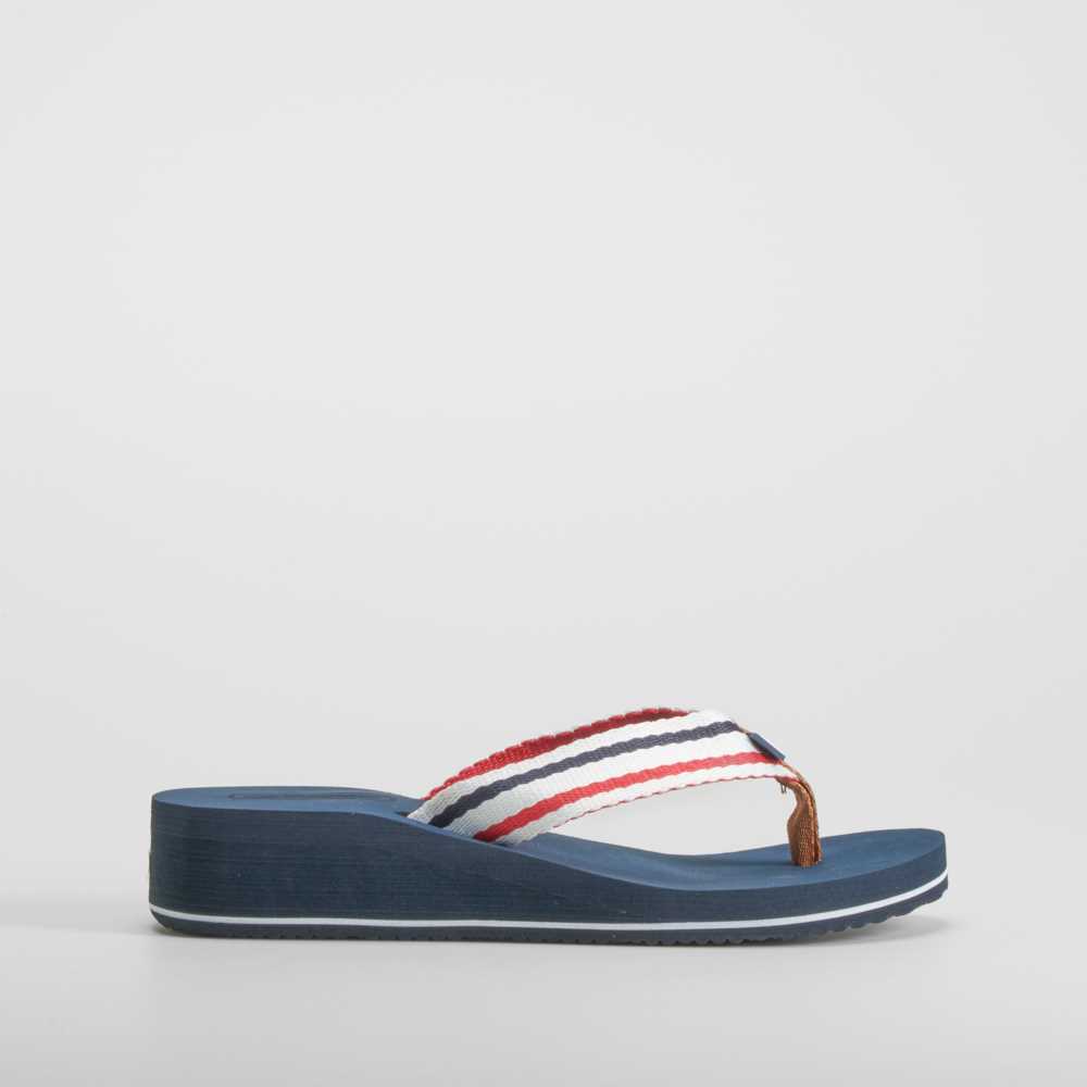 Chancla de dedo de cuña azul marino BEPPI - Talla: 41