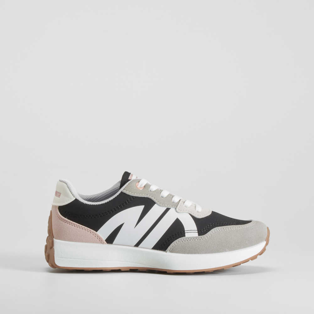 Deportiva retrojogging negra NYC - Talla: 41