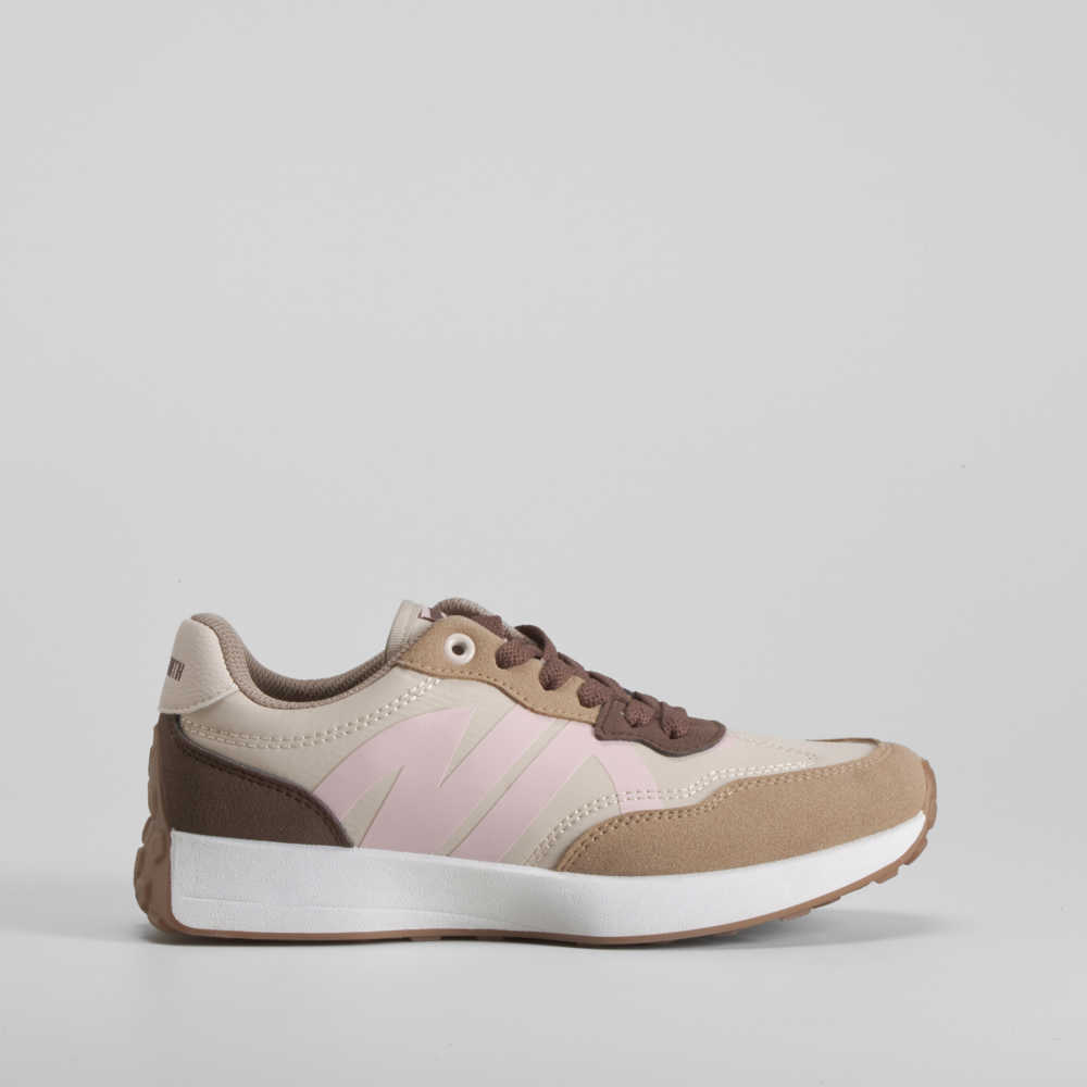 Deportiva casual retrojogging marrón NYC - Talla: 39