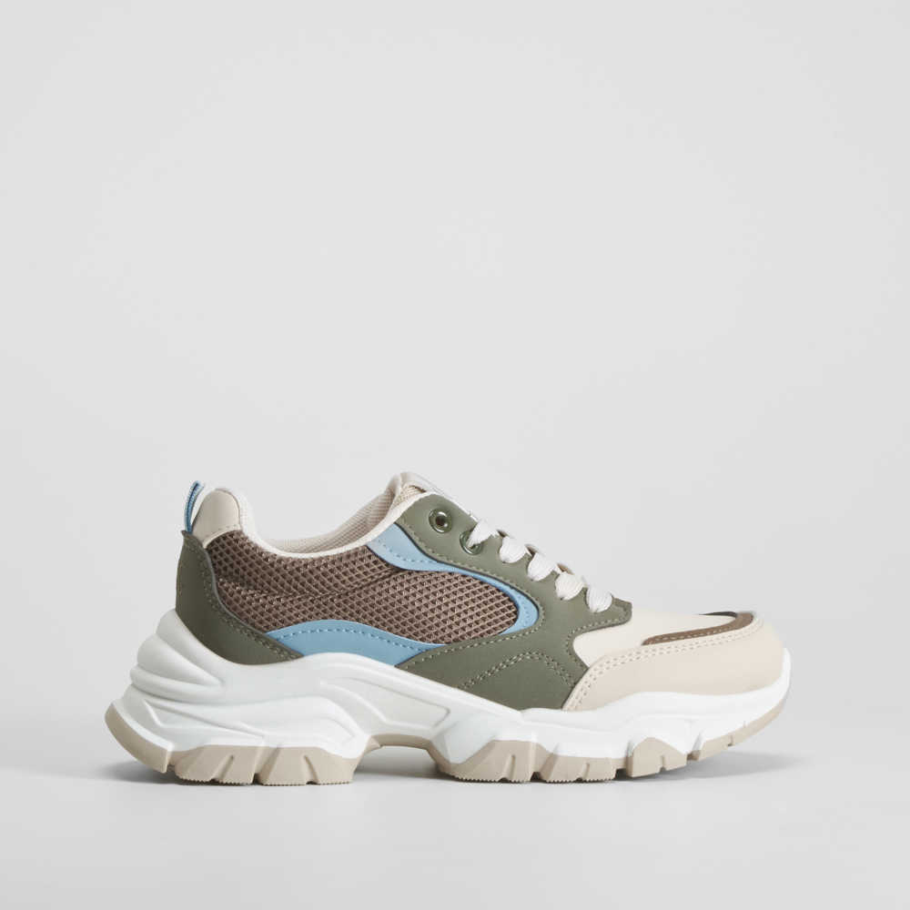 Deportiva chunky marrón NYC - Talla: 41