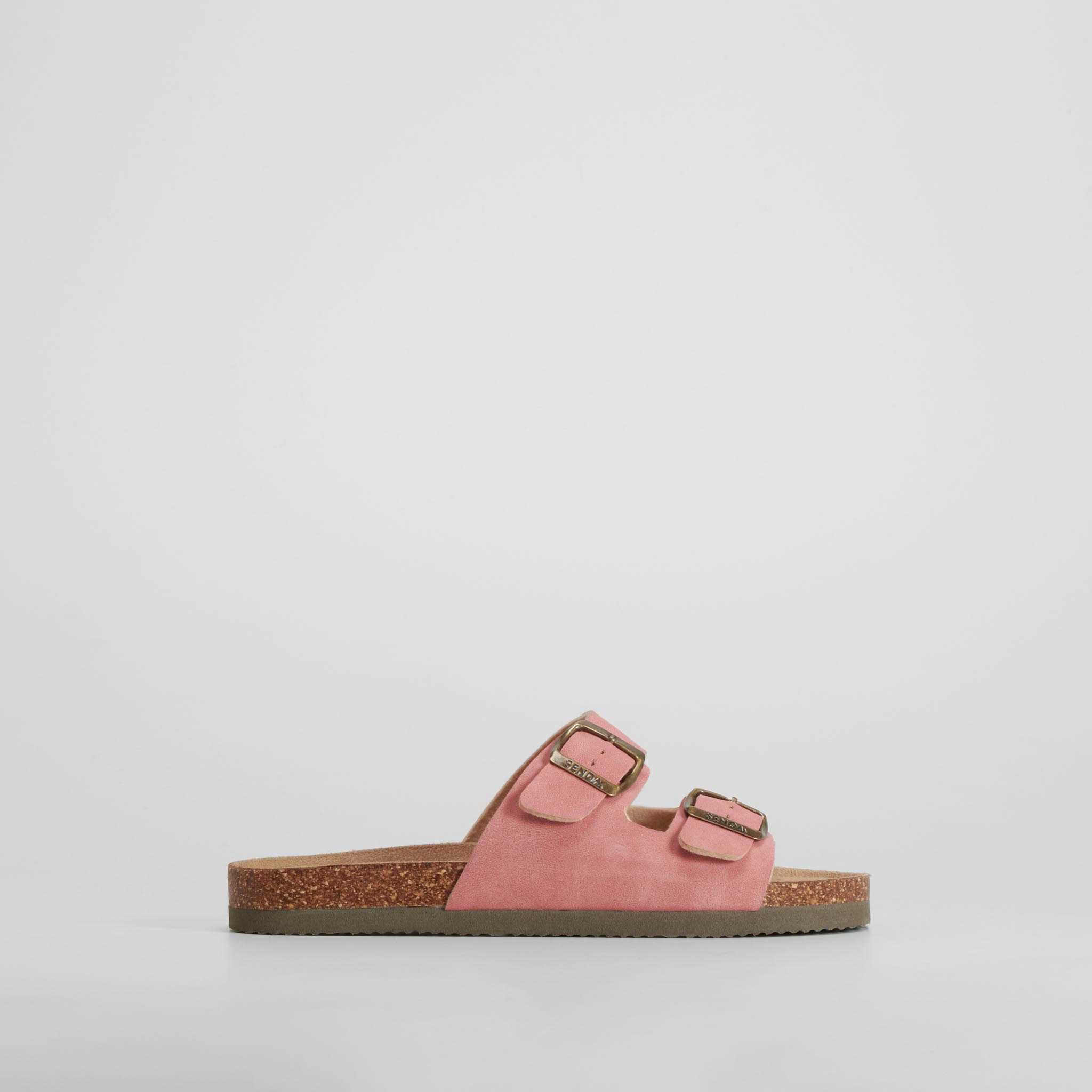 Sandalia bio hebilla rosa SENDA ROAD - Talla: 40