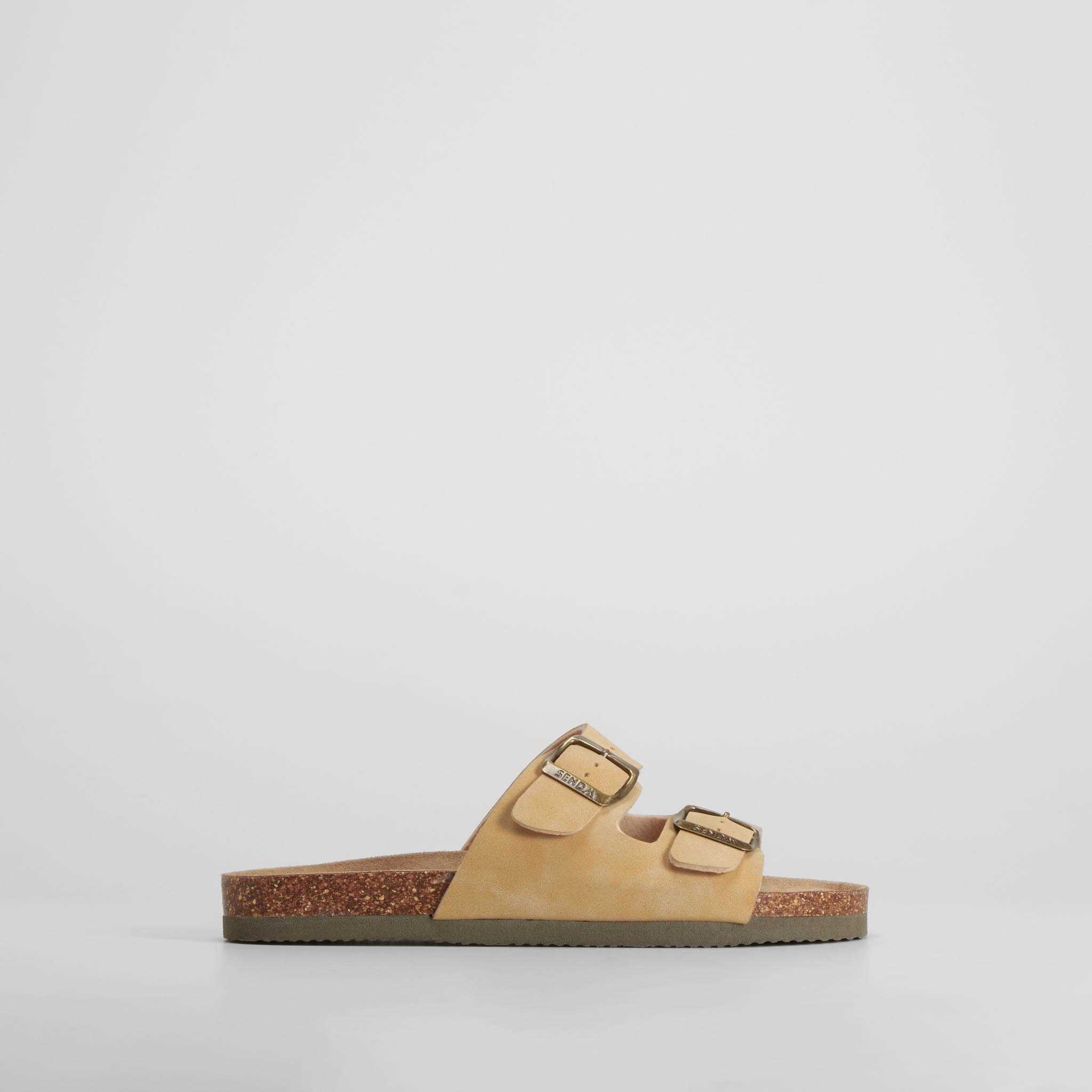 Sandalia bio hebilla marrón SENDA ROAD - Talla: 41