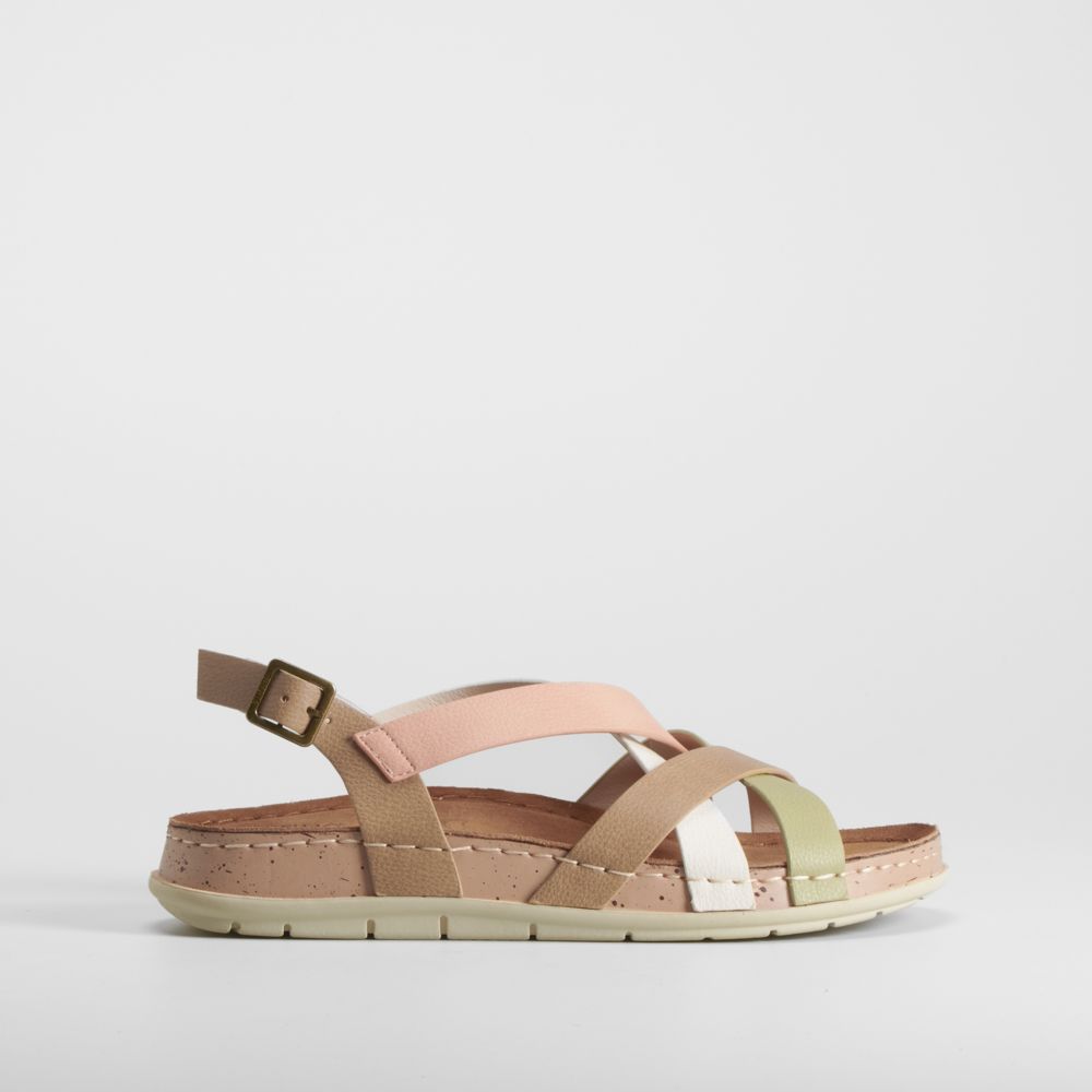 Sandalia bio multicolor SENDA ROAD - Talla: 39