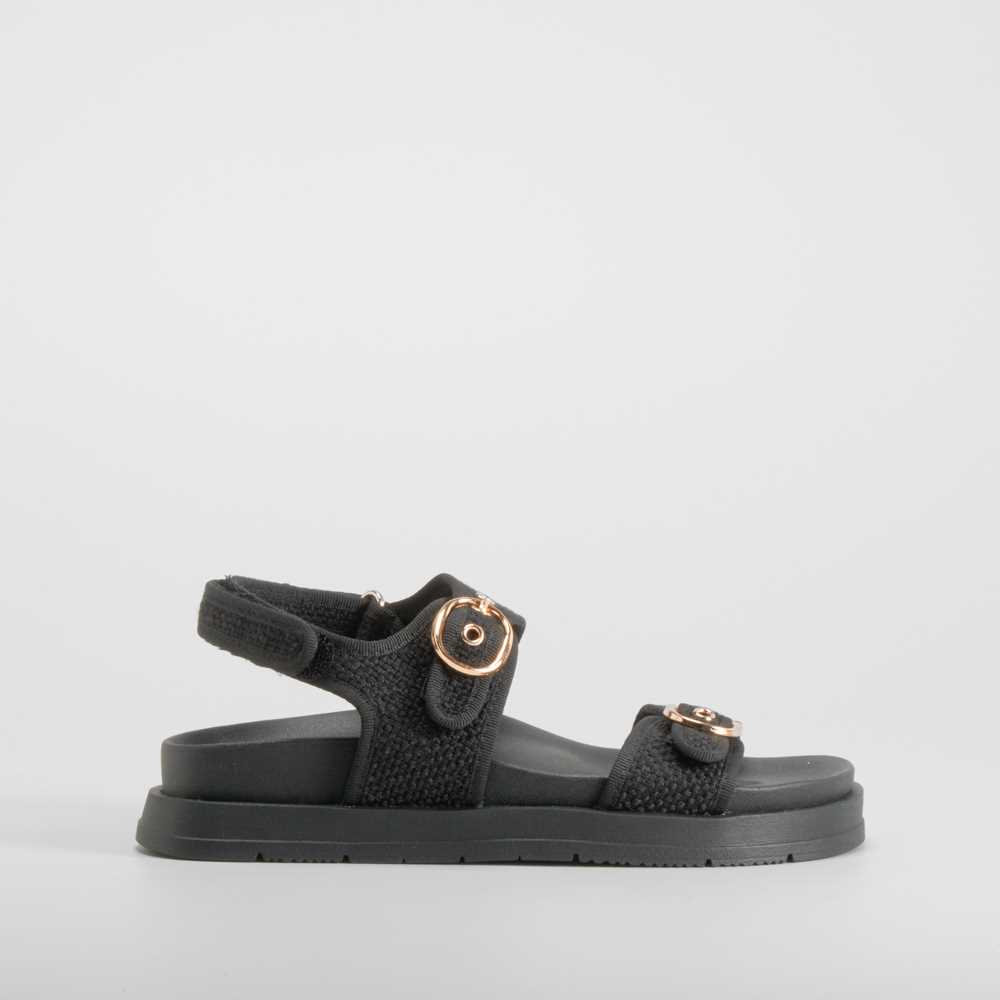 Sandalia bio negra NYC - Talla: 36