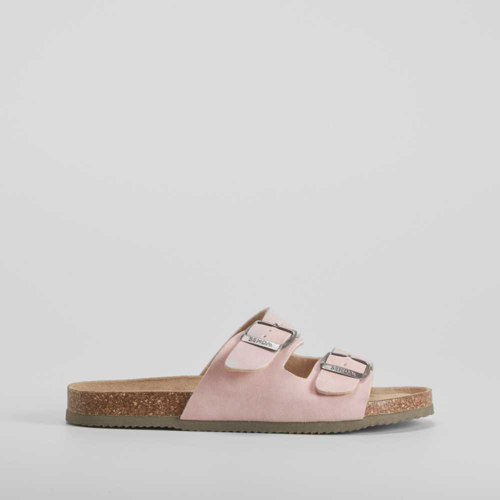 Sandalia bio hebillas rosa SENDA ROAD - Talla: 41