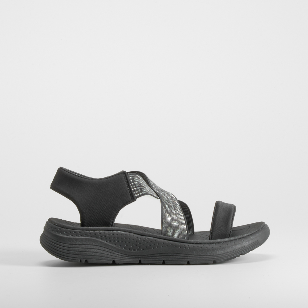 Sandalia deportiva walking negra UTWO - Talla: 38