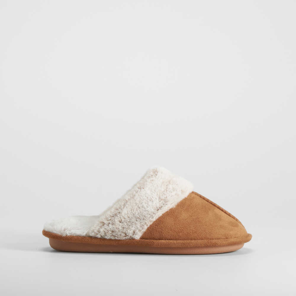 Zapatilla casa pelo cuero OLYNE - Talla: 41