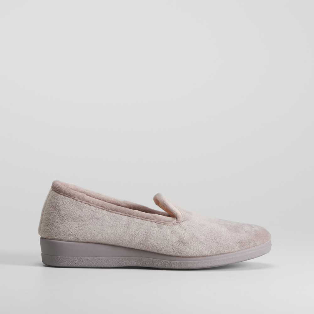Zapatilla casa cerrada gris claro OLYNE - Talla: 41