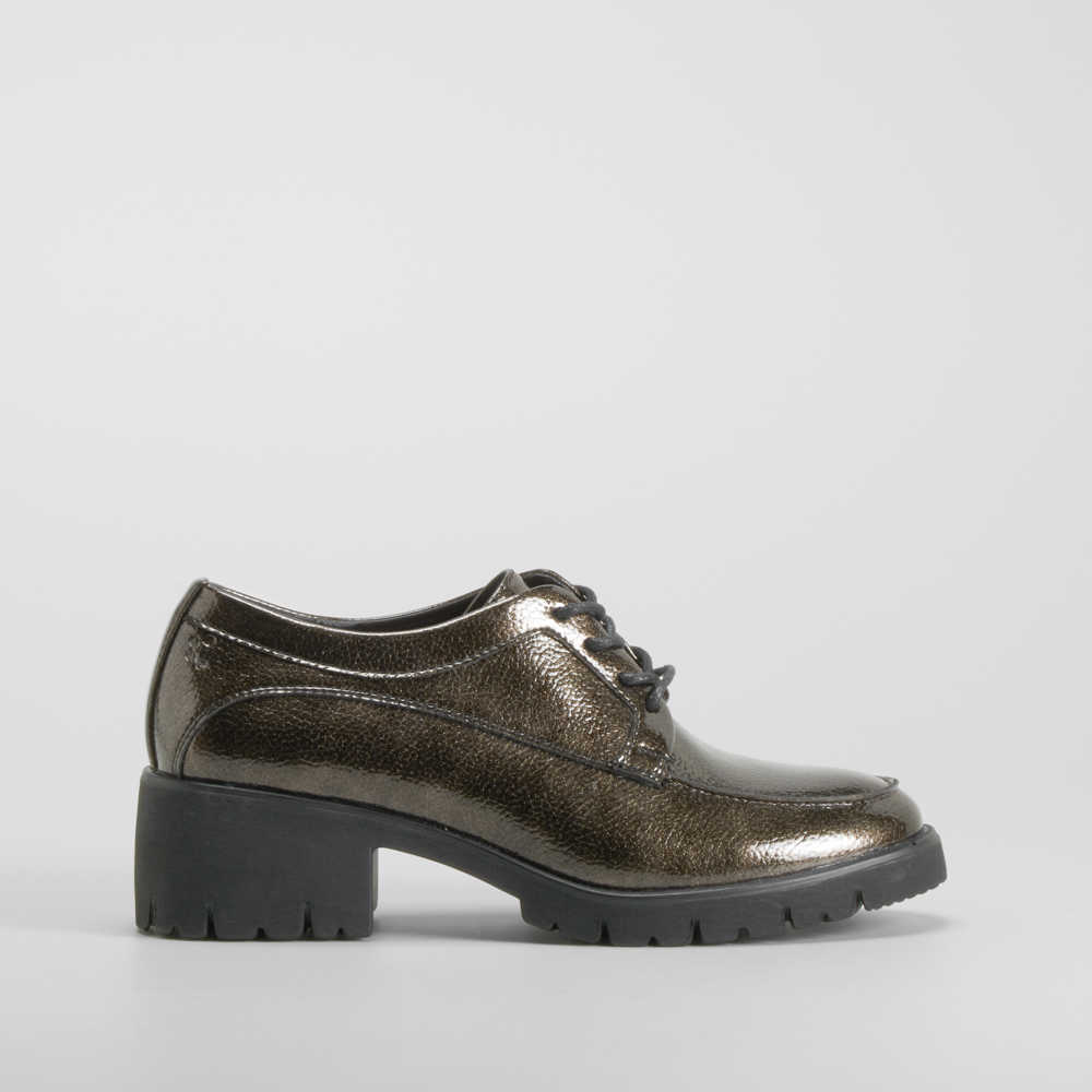 Zapato blucher chunky gris COMFEET - Talla: 41