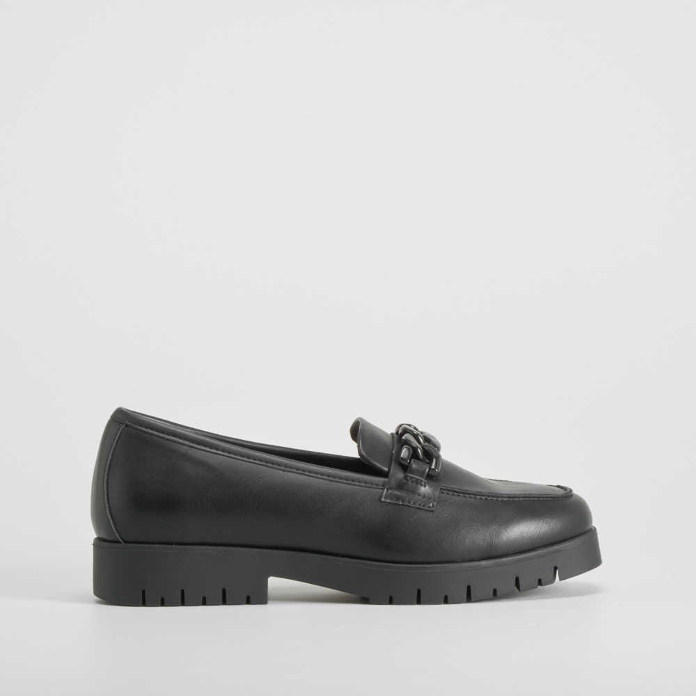 Mocasín cadena negra COMFEET - Talla: 40