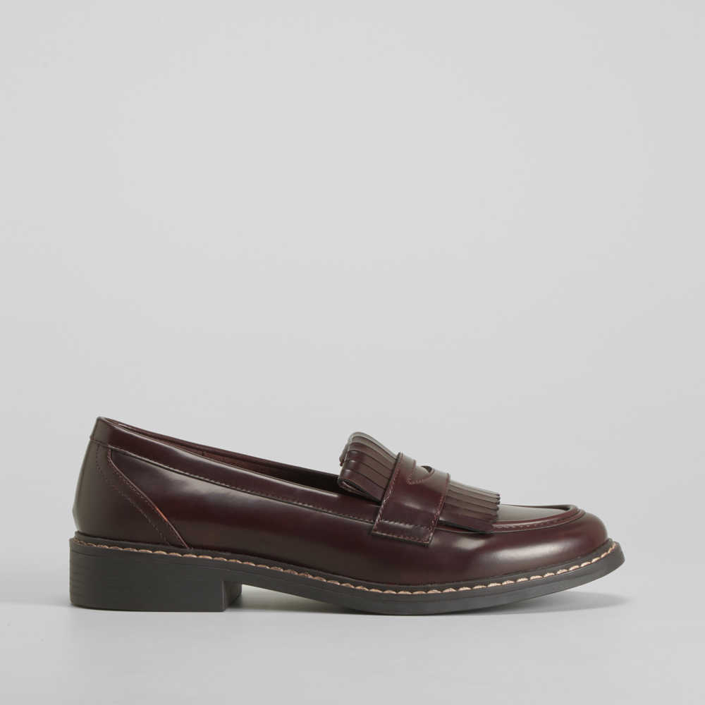 Mocasín flecos marrón PICCOLA PIU - Talla: 41
