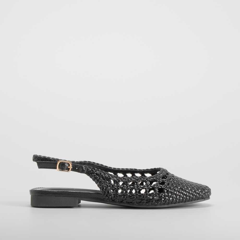 Zapato destalonado negro PICCOLA PIU - Talla: 39