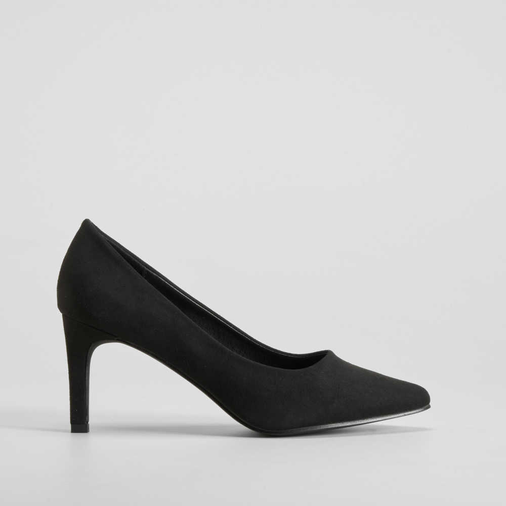 Zapato salón de tacón negro PICCOLA PIU - Talla: 41